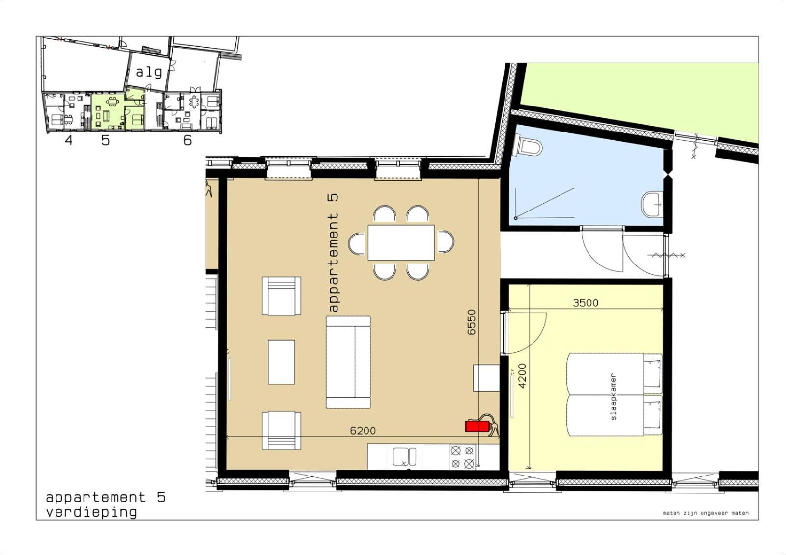 Apartment Hoeve Kroonen